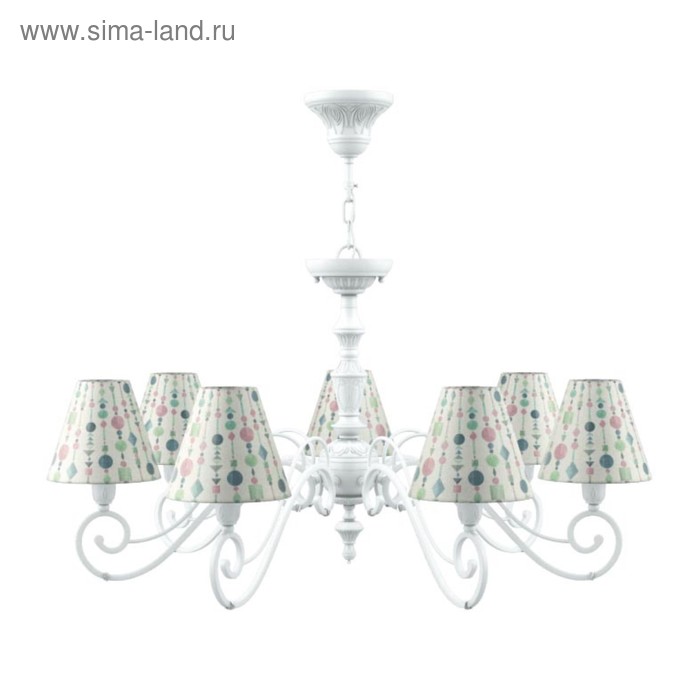 Люстра Classic 4, 7x40Вт E14 белый
Люстра Classic 4, 7x40Вт E14 белый