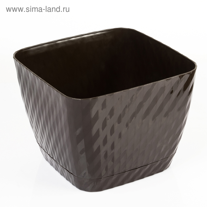 Кашпо «Классика», 1 л, цвет шоколадный
Кашпо «Классика», 1 л, цвет шоколадный