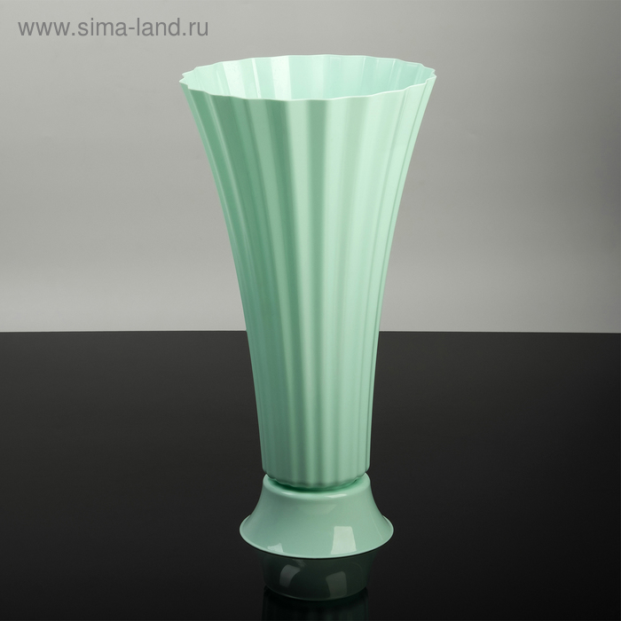 Ваза под срезку, 5 л, цвет мятный 
Ваза под срезку, 5 л, цвет мятный
