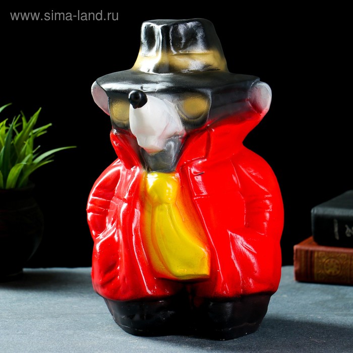 Копилка "Крыс шпион" 20х19х28см
Копилка "Крыс шпион" 20х19х28см