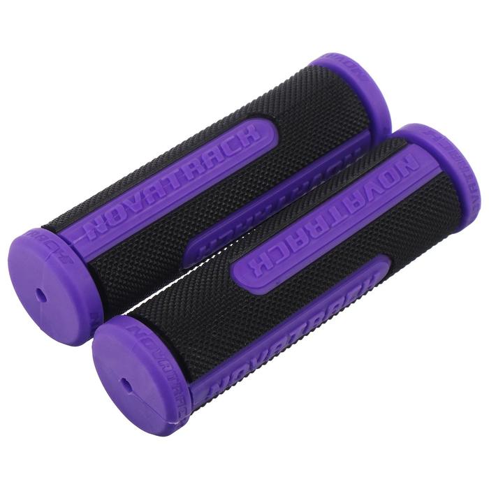 Грипсы Novatrack, 110 мм, цвет чёрный/фиолетовый
Грипсы Novatrack, 110 мм, цвет чёрный/фиолетовый