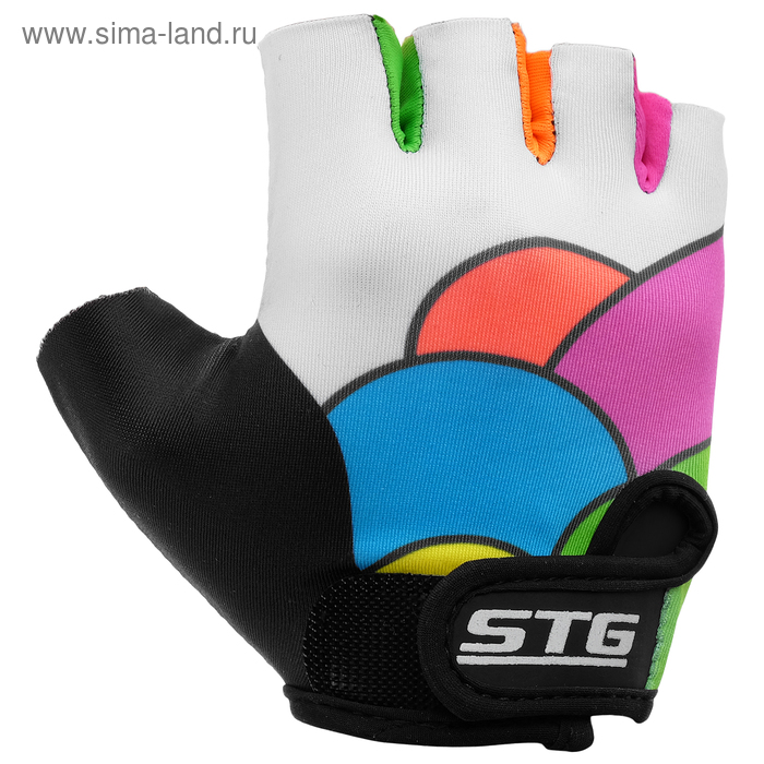 Перчатки велосипедные детские STG Candy, размер XS
Перчатки велосипедные детские STG Candy, размер XS