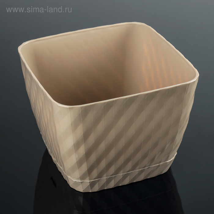 Кашпо с поддоном «Классика», 4,5 л, цвет кофе с молоком
Кашпо с поддоном «Классика», 4,5 л, цвет кофе с молоком