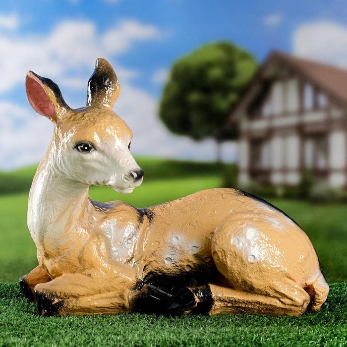 Садовая фигура "Косуля", бежевый цвет, гипс, 35х21х26 см
Садовая фигура "Косуля", бежевый цвет, гипс, 35х21х26 см