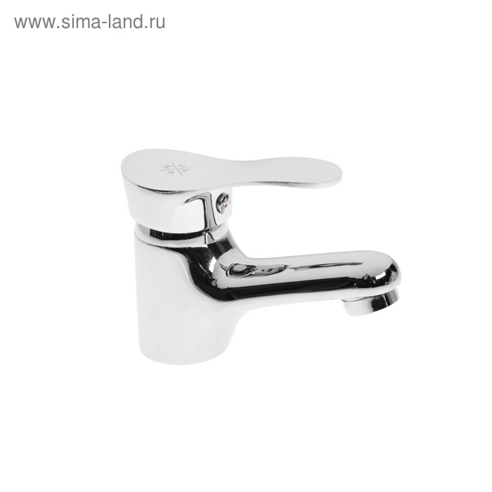 фото Смеситель для раковины rms sl86-001, однорычажный, короткий излив, на шпильке, хром