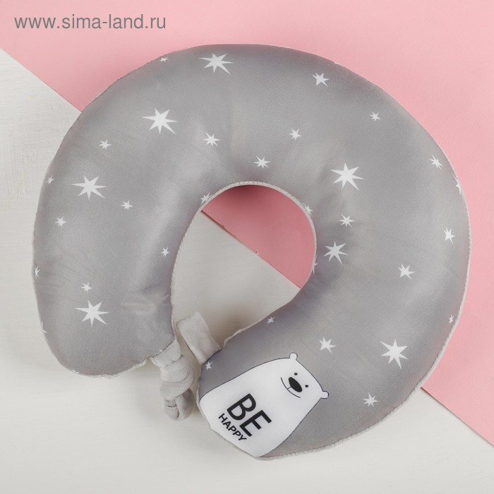 Подголовник «Будь счастлив», мишка
Подголовник «Будь счастлив», мишка