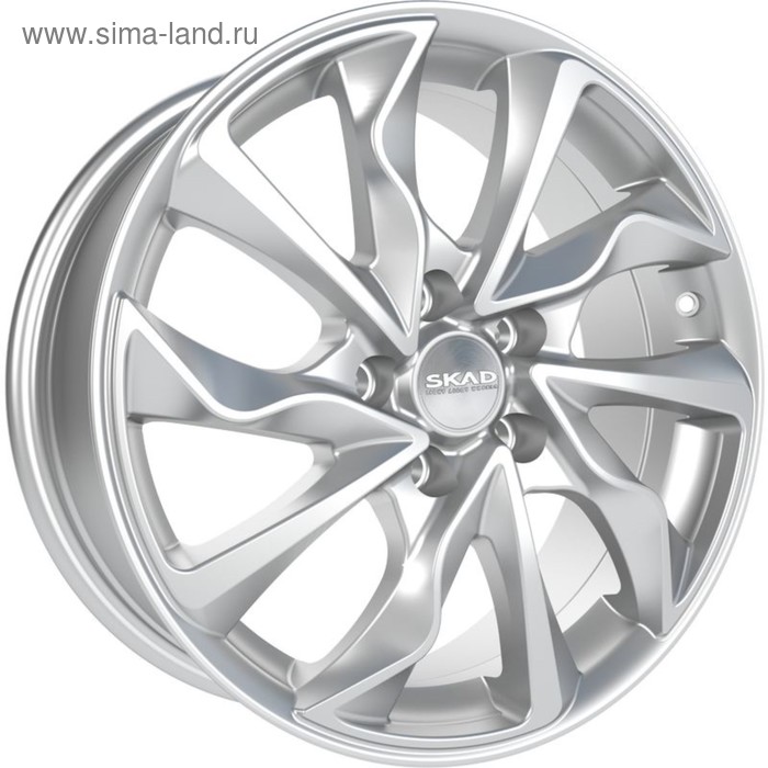 Диск литой SKAD Marseille 7x17 5x114.3 ET48.5 d67.1 селена
Диск литой SKAD Marseille 7x17 5x114.3 ET48.5 d67.1 селена