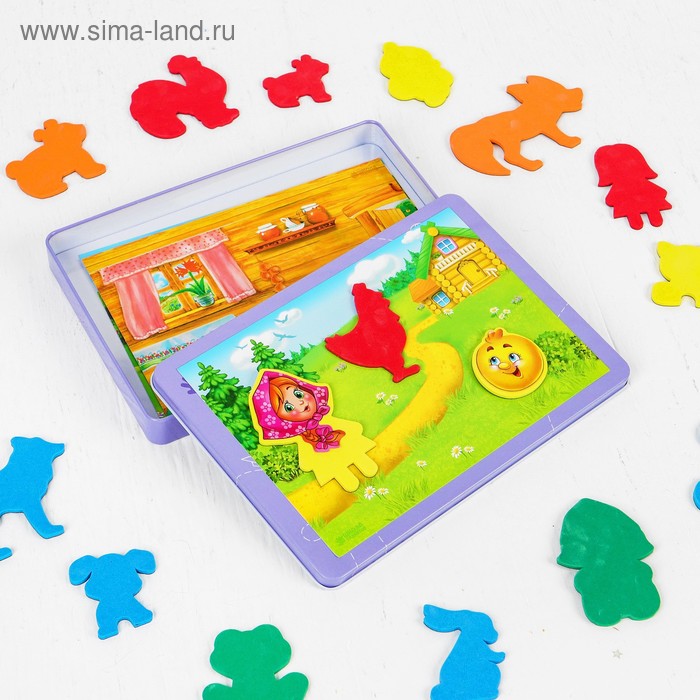 Магнитный конструктор «Русские сказки»
Магнитный конструктор «Русские сказки»