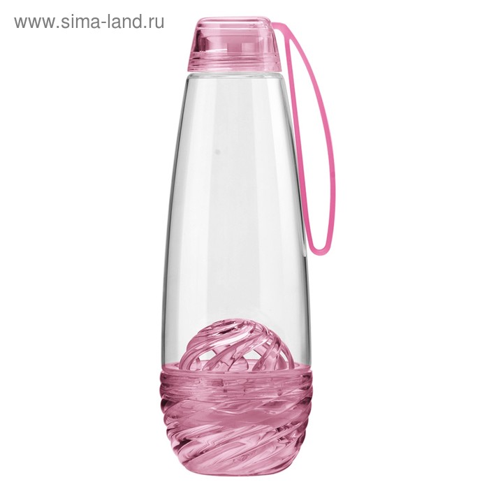 фото Бутылка для фруктовой воды h2o, розовая guzzini