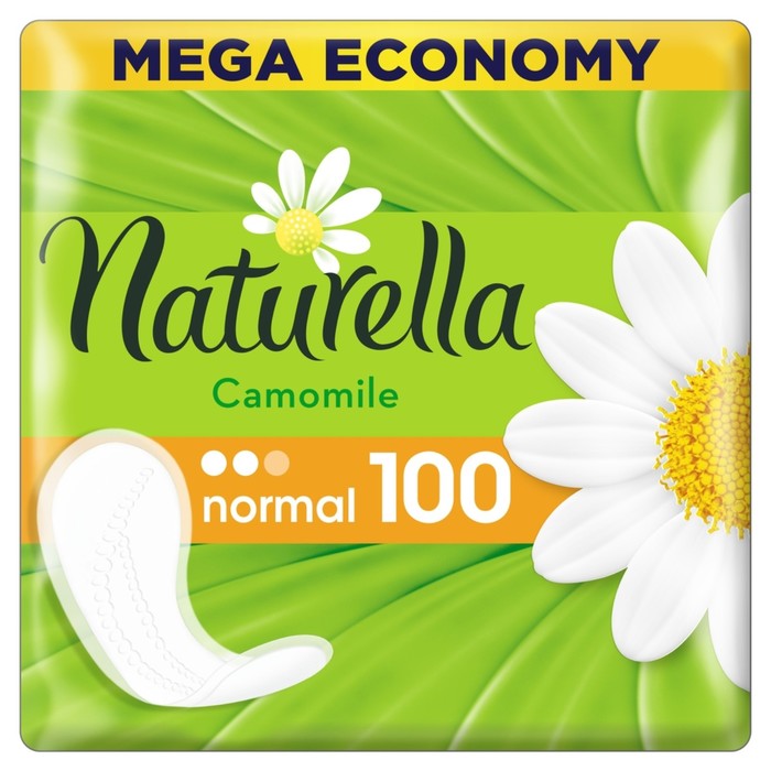 Ежедневные прокладки Naturella Camomile Normal, 100 шт.
Ежедневные прокладки Naturella Camomile Normal, 100 шт.