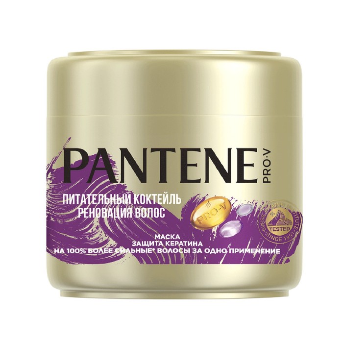Маска для волос Pantene «Питательный коктейль», 300 мл
Маска для волос Pantene «Питательный коктейль», 300 мл