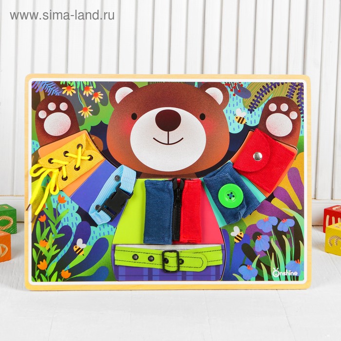 Бизиборд "Мишка" 
Бизиборд "Мишка"