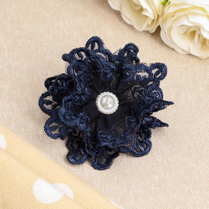 Бант для девочек с резинкой "Ромашки", синий, 9 см
Бант для девочек с резинкой "Ромашки", синий, 9 см