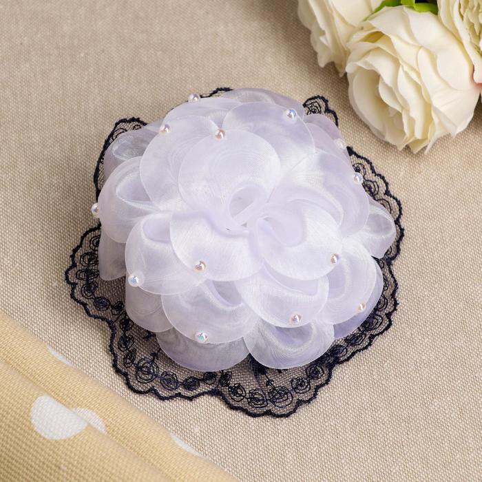 Бант для девочек с резинкой "Юпитер", белый, 14 см
Бант для девочек с резинкой "Юпитер", белый, 14 см