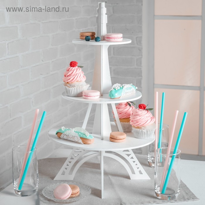 Полка многоярусная «Париж» 50х30х30 см
Полка многоярусная «Париж» 50х30х30 см