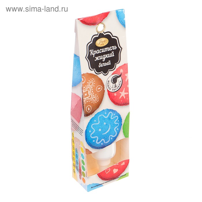 Краситель жидкий «Парфэ», белый, 25 г
Краситель жидкий «Парфэ», белый, 25 г