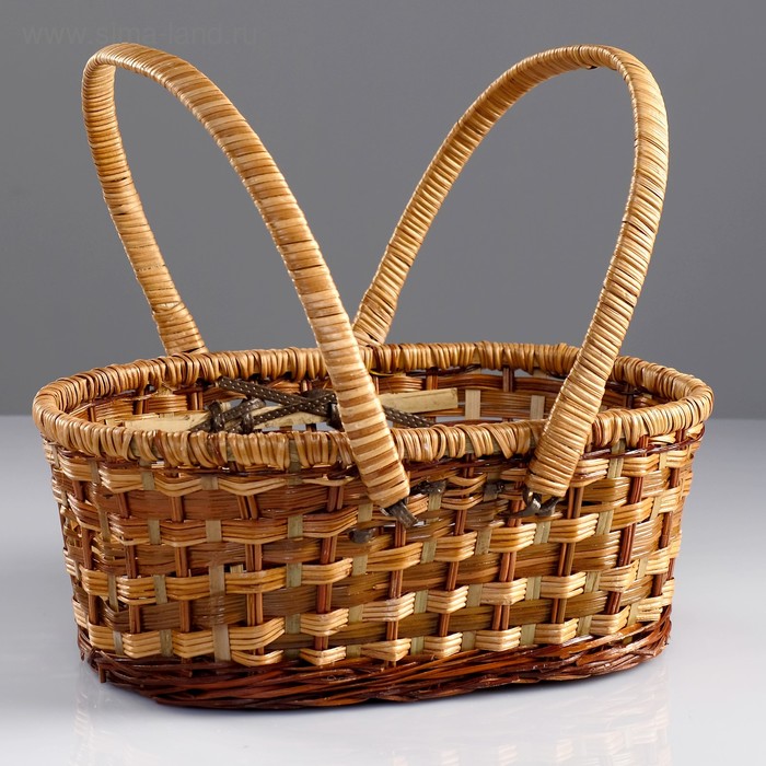 фото Корзина «пикник», 24×33×13/29, ротанг