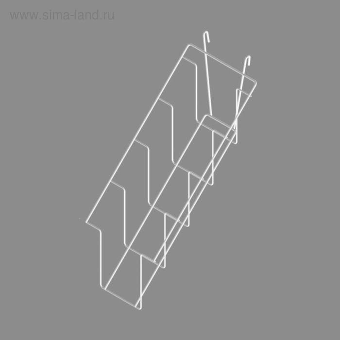 Полка наклонная 4 ячейки для колготок для экономпанелей, цвет белый
Полка наклонная 4 ячейки для колготок для экономпанелей, цвет белый