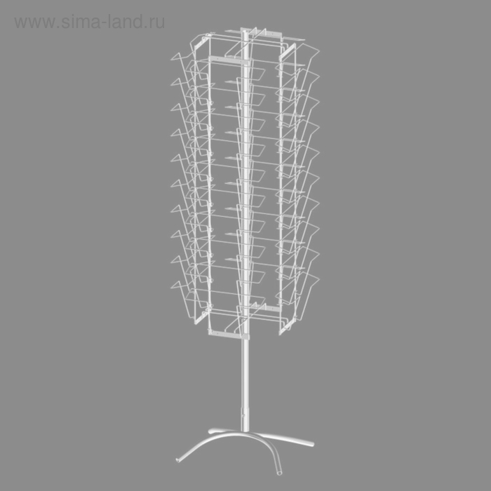 Буклетница вращающаяся 40 ячеек А4 горизонтальная, цвет белый
Буклетница вращающаяся 40 ячеек А4 горизонтальная, цвет белый