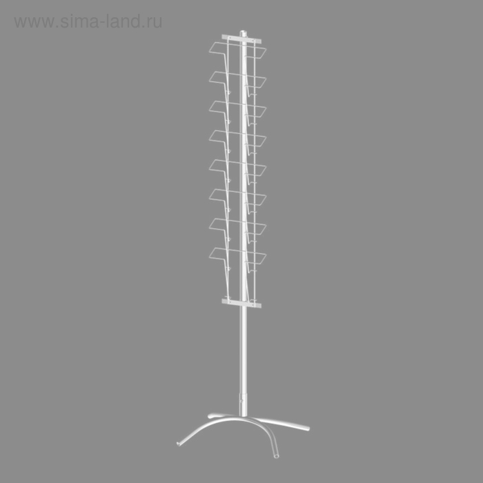 Буклетница с дисплеем 8 ячеек А4, цвет белый
Буклетница с дисплеем 8 ячеек А4, цвет белый