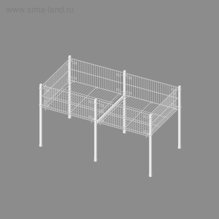 Корзина большая, глубина 255 (1355x695x735 мм), цвет белый
Корзина большая, глубина 255 (1355x695x735 мм), цвет белый