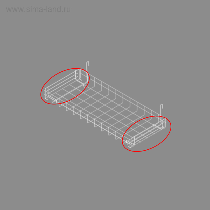Ограничитель боковой для полки, цвет белый
Ограничитель боковой для полки, цвет белый