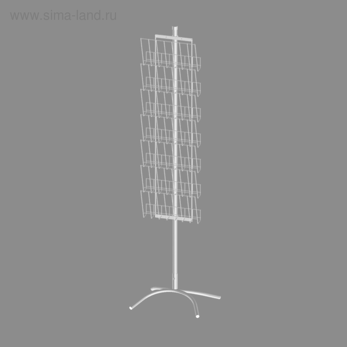 Стойка не вращающаяся с дисплеем 7 газетниц, цвет белый
Стойка не вращающаяся с дисплеем 7 газетниц, цвет белый