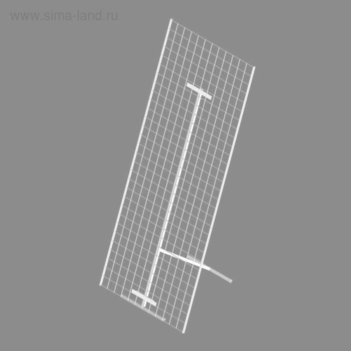 Стенд напольный с сеткой 1500х600мм, цвет белый
Стенд напольный с сеткой 1500х600мм, цвет белый