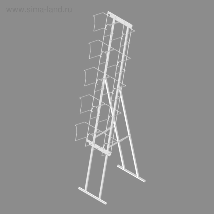 Стенд складной с дисплеем 10 ячеек для колготок, цвет белый
Стенд складной с дисплеем 10 ячеек для колготок, цвет белый
