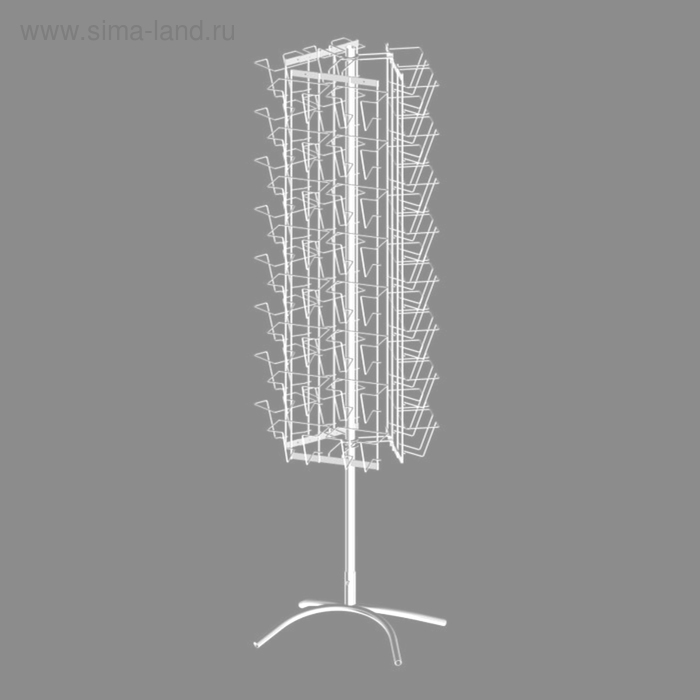 Стойка трехгранная вращающаяся 48 карманов для CD/DVD
Стойка трехгранная вращающаяся 48 карманов для CD/DVD