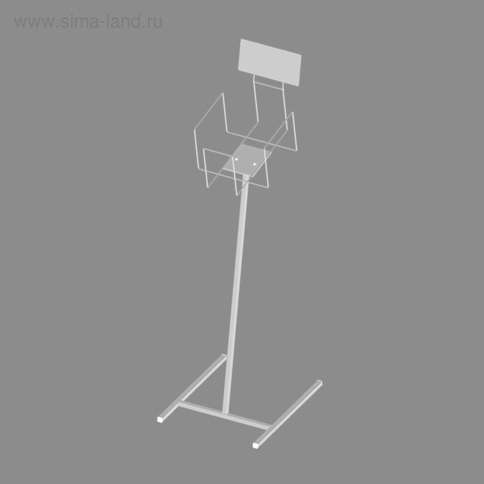 Стойка для журналов А4, цвет белый
Стойка для журналов А4, цвет белый