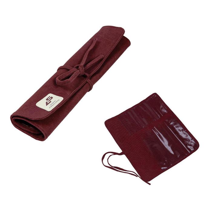 Пенал для кистей, мягкий, «Скатка», 300 х 350 мм, брезент, бордо
Пенал для кистей, мягкий, «Скатка», 300 х 350 мм, брезент, бордо