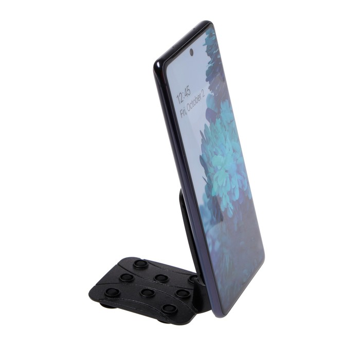 Подставка для телефона LuazON, держатель на восьми липучках, регулировка положения, чёрная
Подставка для телефона LuazON, держатель на восьми липучках, регулировка положения, чёрная