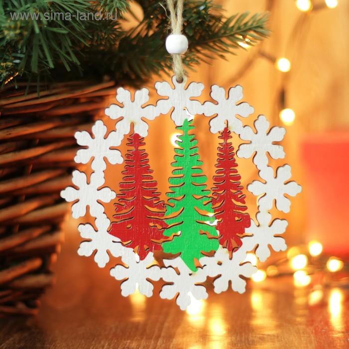 Подвеска новогодняя «Ели»
Подвеска новогодняя «Ели»