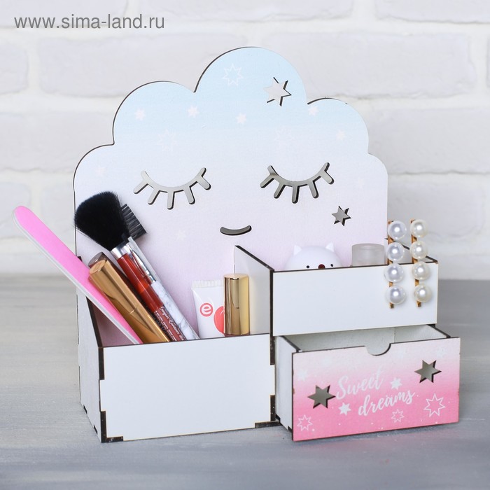 Органайзер комод "Облако", 24 х 22 х 10 см
Органайзер комод "Облако", 24 х 22 х 10 см