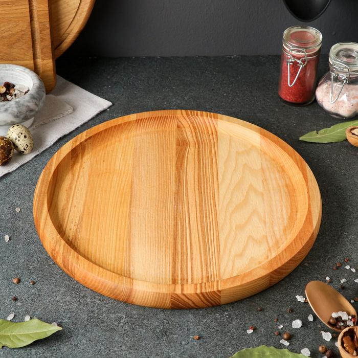 Тарелка-доска "Доброе дерево", 30 см, массив дуба
Тарелка-доска "Доброе дерево", 30 см, массив дуба