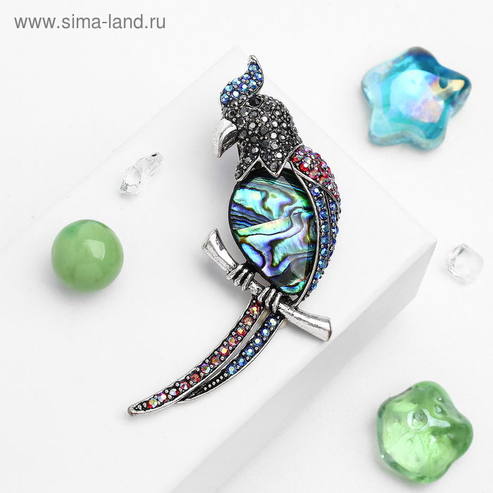 Брошь-подвеска "Галиотис" попугай
Брошь-подвеска "Галиотис" попугай