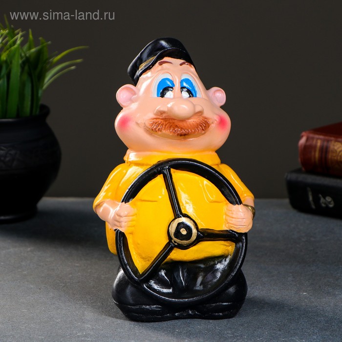 Копилка "Таксист" 10х20см
Копилка "Таксист" 10х20см