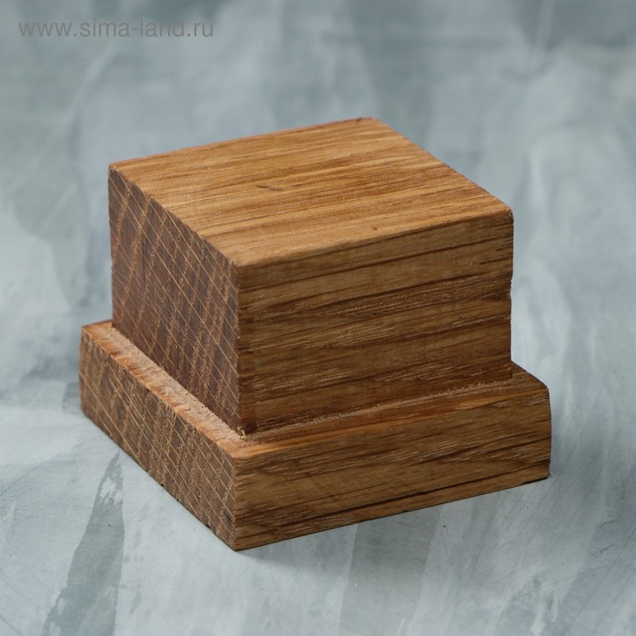 Подставка-подиум деревянная, 40 х 40 х 30 мм, массив дуба
Подставка-подиум деревянная, 40 х 40 х 30 мм, массив дуба