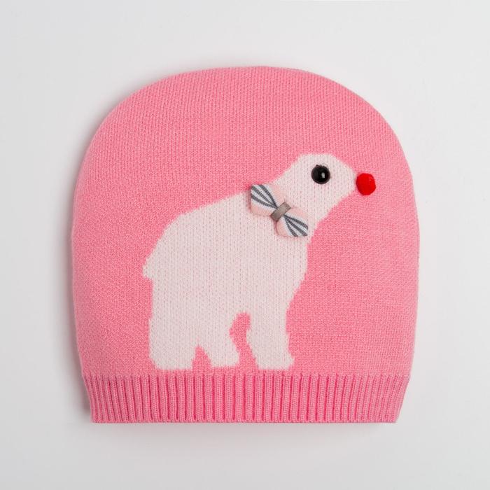 Шапка детская, цвет розовый, размер 38-42
Шапка детская, цвет розовый, размер 38-42