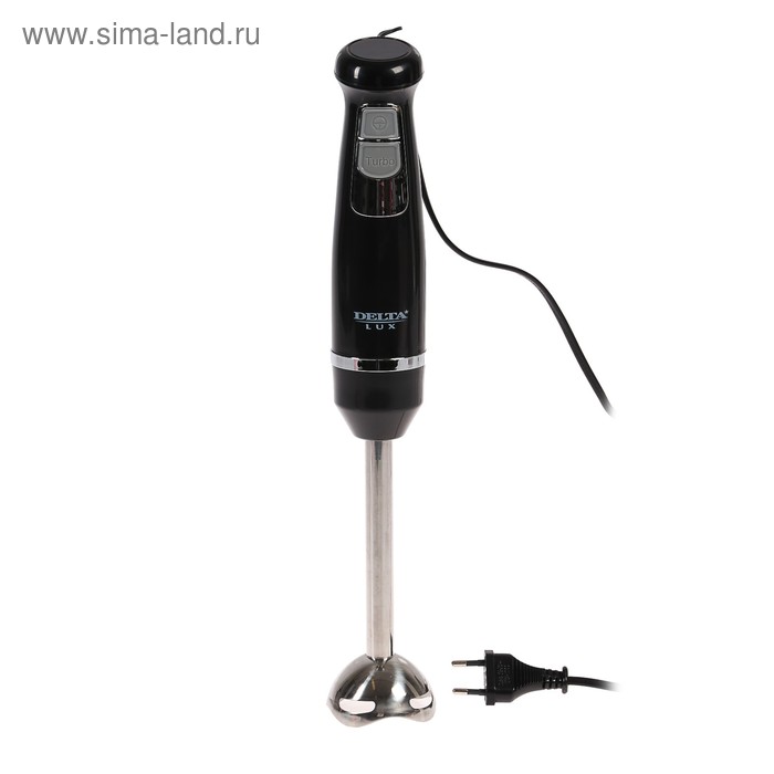 Блендер DELTA LUX DL-7041, погружной, 800 Вт, 1 скорость, режим "Турбо", чёрный
Блендер DELTA LUX DL-7041, погружной, 800 Вт, 1 скорость, режим "Турбо", чёрный