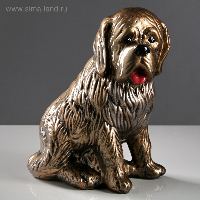 Статуэтка "Собака "Бетховен", бронзовый цвет, 32 см
Статуэтка "Собака "Бетховен", бронзовый цвет, 32 см