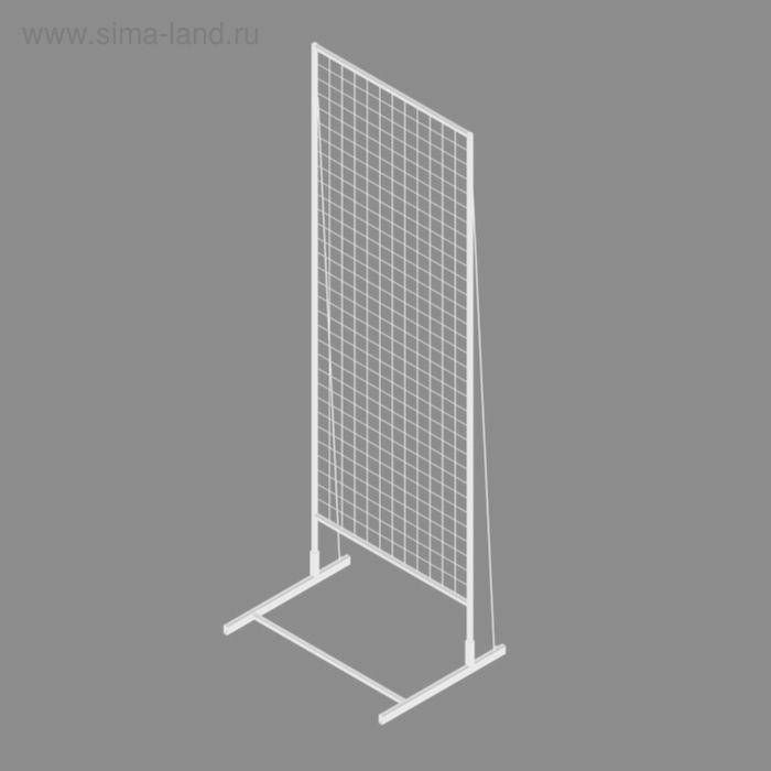 Стенд односторонний 2230х630мм, цвет белый 
Стенд односторонний 2230х630мм, цвет белый