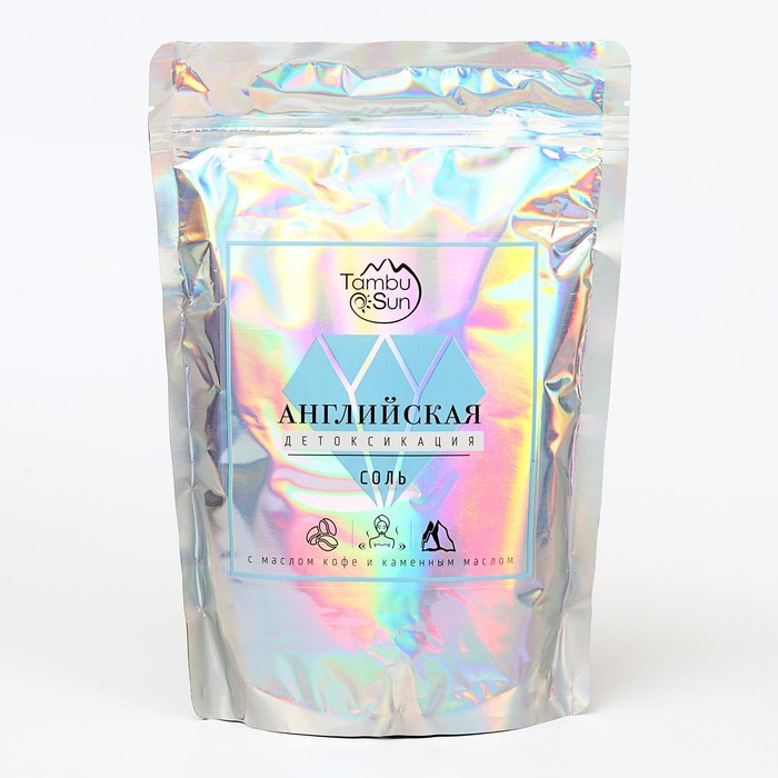 Соль для ванн «Бизорюк. Детоксикация» английская, с эфирным маслом кофе и каменным маслом, с новогодним стикером, 1000 г
Соль для ванн «Бизорюк. Детоксикация» английская, с эфирным маслом кофе и каменным маслом, с новогодним стикером, 1000 г