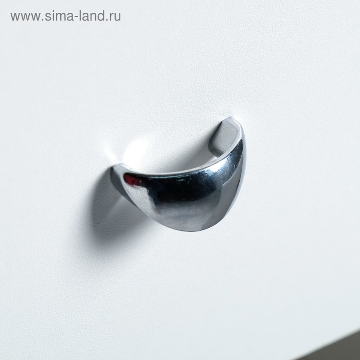 фото Пенал на ножках для ванной комнаты "вега 4503" с корзиной, белый 45 х 30 х 181 см клик мебель