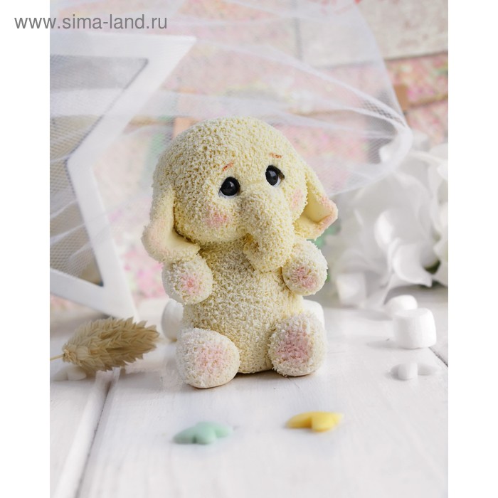 Силиконовая форма для мыла "Милый слонёнок"
Силиконовая форма для мыла "Милый слонёнок"