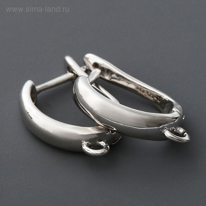 Швензы родированные "Полукруг", цвет серебро
Швензы родированные "Полукруг", цвет серебро