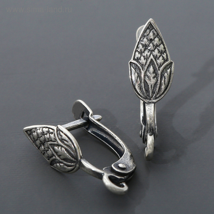 Швензы родированные "Бутон", цвет серебро
Швензы родированные "Бутон", цвет серебро