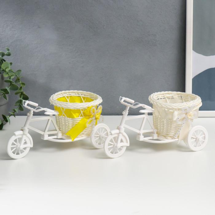 Корзина декоративная "Велосипед с корзинкой " средняя МИКС 22х12х10 см
Корзина декоративная "Велосипед с корзинкой " средняя МИКС 22х12х10 см