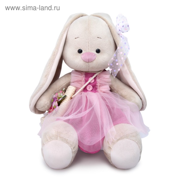 Мягкая игрушка «Зайка Ми» с сумочкой с цветком, 34 см
Мягкая игрушка «Зайка Ми» с сумочкой с цветком, 34 см